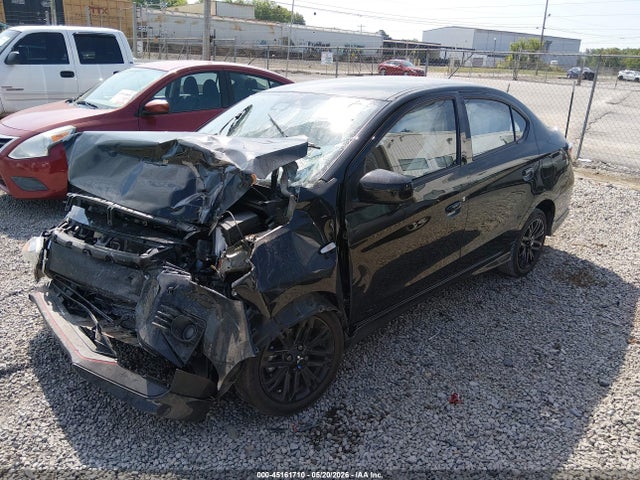 45161710 :رقم المزاد ، ML32FUFJ1RHF18735 vin ، 2024 Mitsubishi Mirage G4 Black Edition مزاد بيع