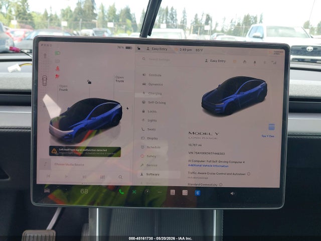 45161730 :رقم المزاد ، 7SAYGDED6TF448303 vin ، 2026 Tesla Model Y Premium Rear-wheel Drive/rear-wheel Drive مزاد بيع