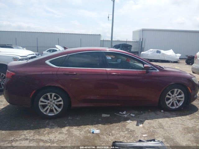2015 Chrysler 200 Limited მანქანა იყიდება აუქციონზე, vin: 1C3CCCAB0FN654048, აუქციონის ნომერი: 45161796