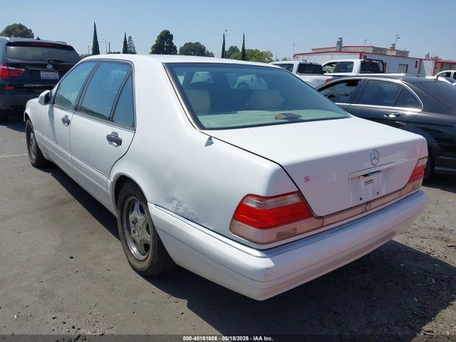 45161806 :رقم المزاد ، WDBGA43G6XA411045 vin ، 1999 Mercedes-benz S 420 مزاد بيع