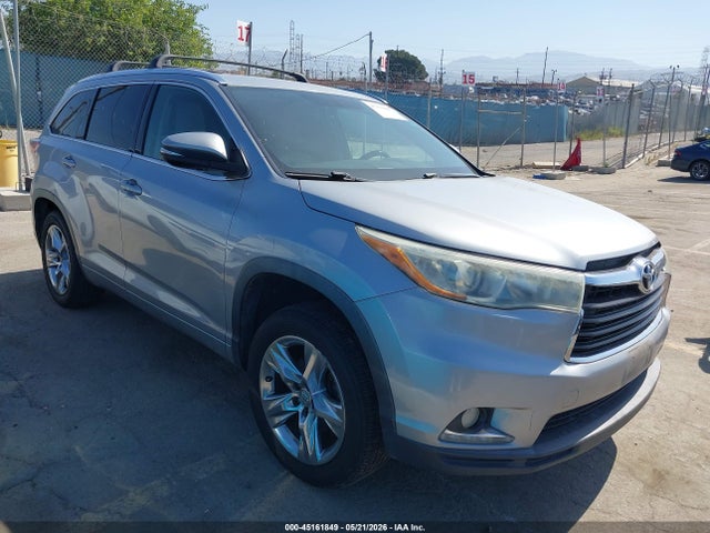 Toyota Highlander Limited V6 2015 5TDYKRFH3FS079846 zdjęcie główne