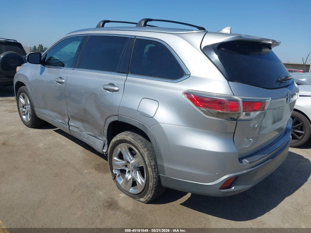 Toyota Highlander Limited V6 2015 5TDYKRFH3FS079846 Image 3