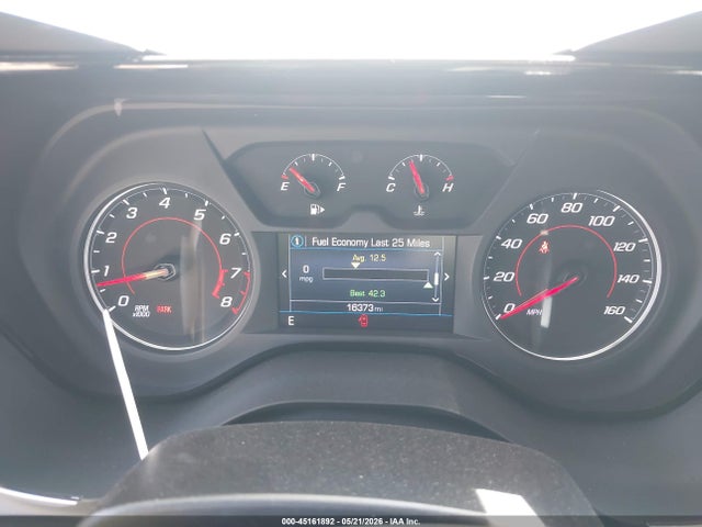 2022 Chevrolet Camaro Rwd  1lt მანქანა იყიდება აუქციონზე, vin: 1G1FA1RS2N0122389, აუქციონის ნომერი: 45161892