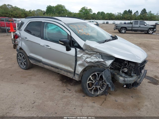 45161931 :رقم المزاد ، MAJ6S3JL0LC362210 vin ، 2020 Ford Ecosport Ses مزاد بيع