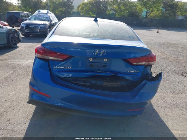 Продаж на аукціоні авто 2017 Hyundai Elantra Limited, vin: 5NPD84LF9HH178926, номер лоту: 45161978