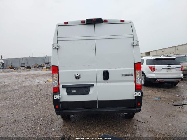 45161986 :رقم المزاد ، 3C6LRVDG9SE504104 vin ، 2025 Ram Promaster 2500 Tradesman High Roof 159 Wb W/pass Seat مزاد بيع