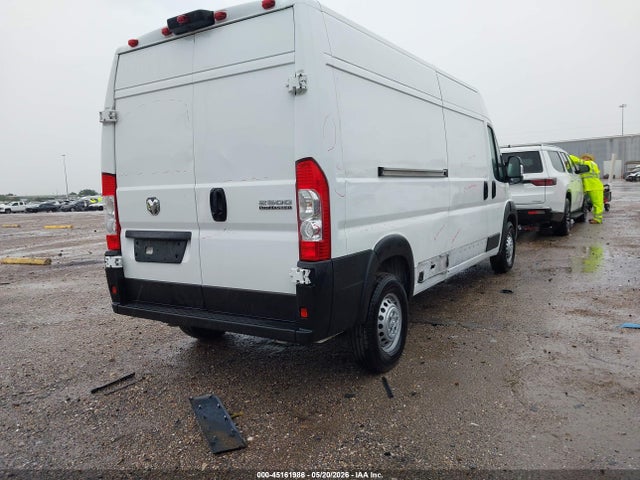 45161986 :رقم المزاد ، 3C6LRVDG9SE504104 vin ، 2025 Ram Promaster 2500 Tradesman High Roof 159 Wb W/pass Seat مزاد بيع