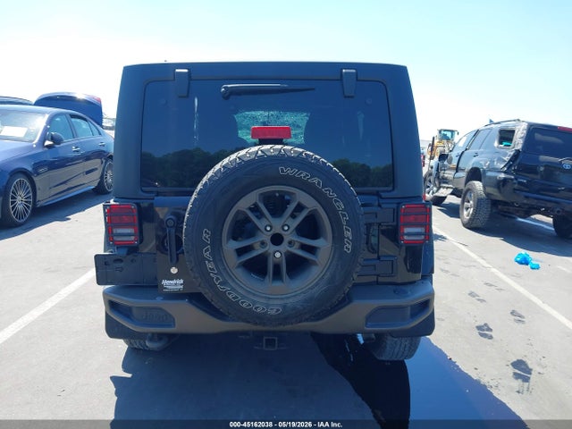 Aukcja sprzedaży 2017 Jeep Wrangler Unlimited 75th Anniversary Edition 4x4, vin: 1C4BJWEG5HL548603, numer aukcji: 45162038