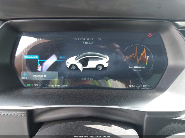 Aukcja sprzedaży 2017 Tesla Model X 100d/75d/90d, vin: 5YJXCBE27HF048135, numer aukcji: 45162077