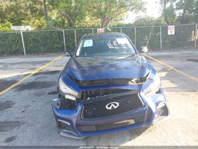 45162097 :رقم المزاد ، JN1EV7AP9KM516268 vin ، 2019 Infiniti Q50 3.0t Sport مزاد بيع