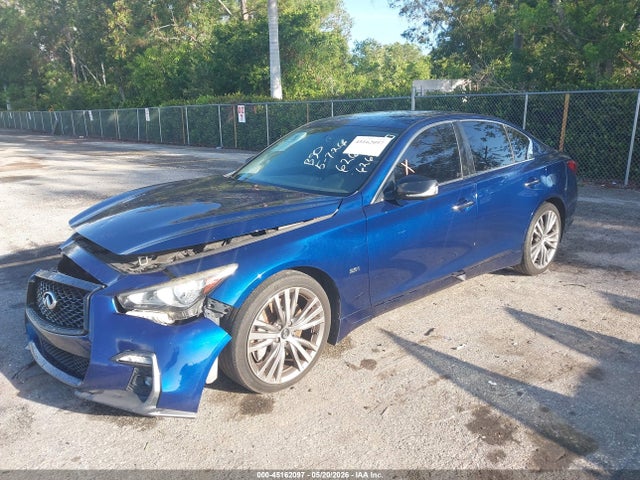 Продажа на аукционе авто 2019 Infiniti Q50 3.0t Sport, vin: JN1EV7AP9KM516268, номер лота: 45162097