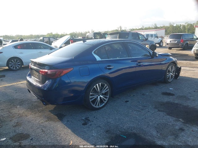 Продажа на аукционе авто 2019 Infiniti Q50 3.0t Sport, vin: JN1EV7AP9KM516268, номер лота: 45162097