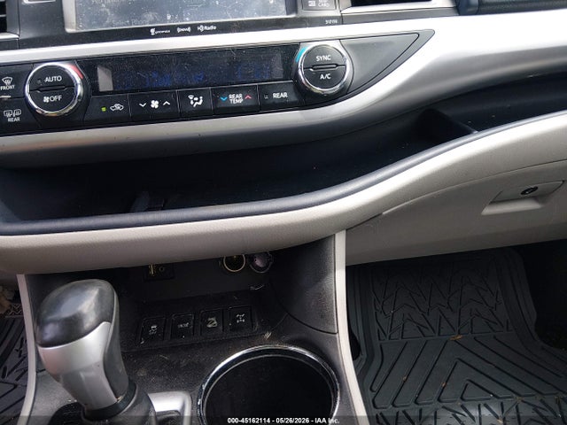 Aukcja sprzedaży 2016 Toyota Highlander Xle V6, vin: 5TDJKRFH2GS331458, numer aukcji: 45162114