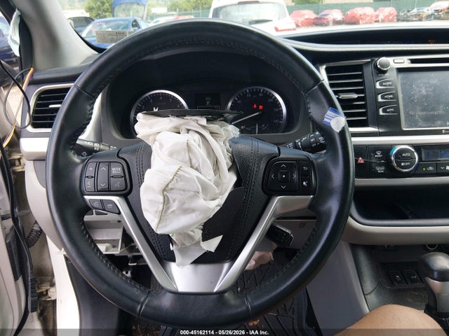 Aukcja sprzedaży 2016 Toyota Highlander Xle V6, vin: 5TDJKRFH2GS331458, numer aukcji: 45162114