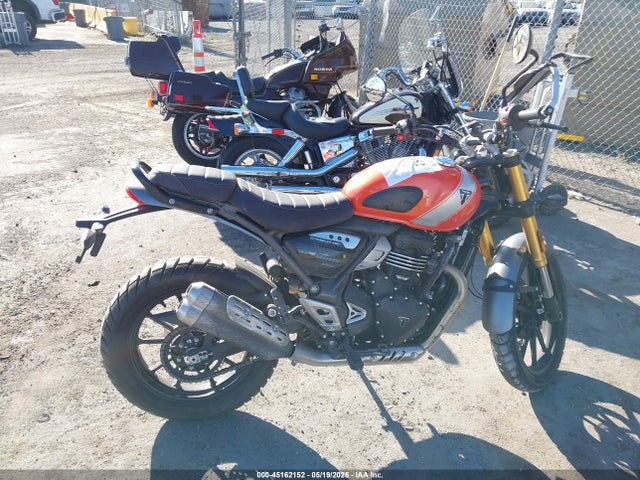 Aukcja sprzedaży 2026 Triumph Motorcycle Scrambler 400 X, vin: SMTT147Y5TNA44214, numer aukcji: 45162152