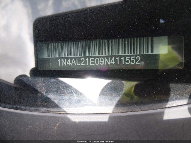 Продаж на аукціоні авто 2009 Nissan Altima 2.5 S, vin: 1N4AL21E09N411552, номер лоту: 45162177