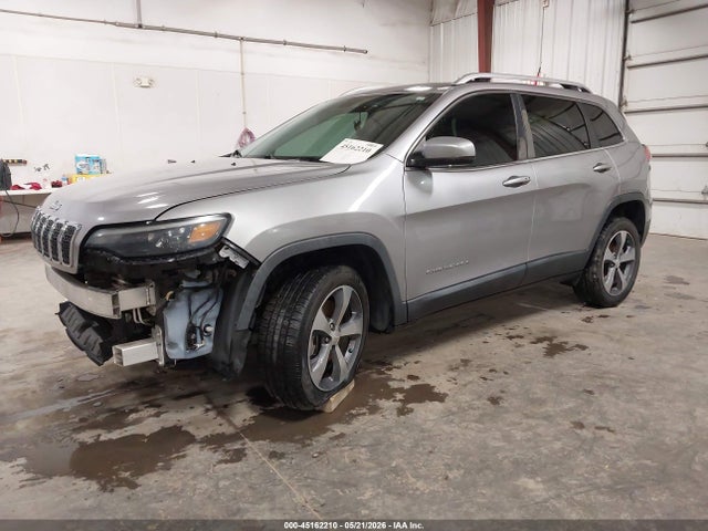 2019 Jeep Cherokee Limited Fwd მანქანა იყიდება აუქციონზე, vin: 1C4PJLDB1KD416241, აუქციონის ნომერი: 45162210