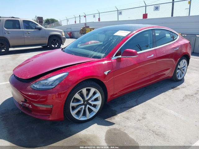 2019 Tesla Model 3 Long Range/performance მანქანა იყიდება აუქციონზე, vin: 5YJ3E1EB8KF389862, აუქციონის ნომერი: 45162215