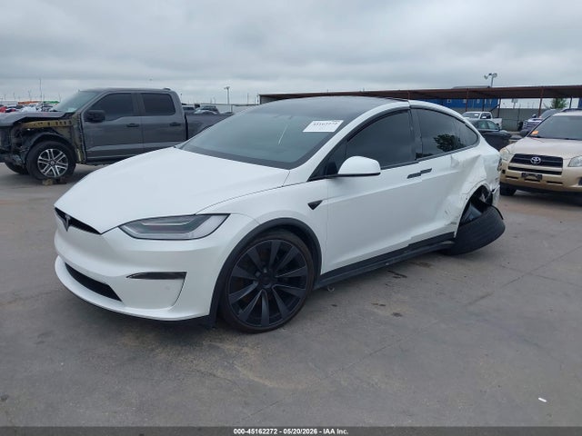 Продажа на аукционе авто 2022 Tesla Model X Dual Motor All-wheel Drive, vin: 7SAXCAE58NF345756, номер лота: 45162272