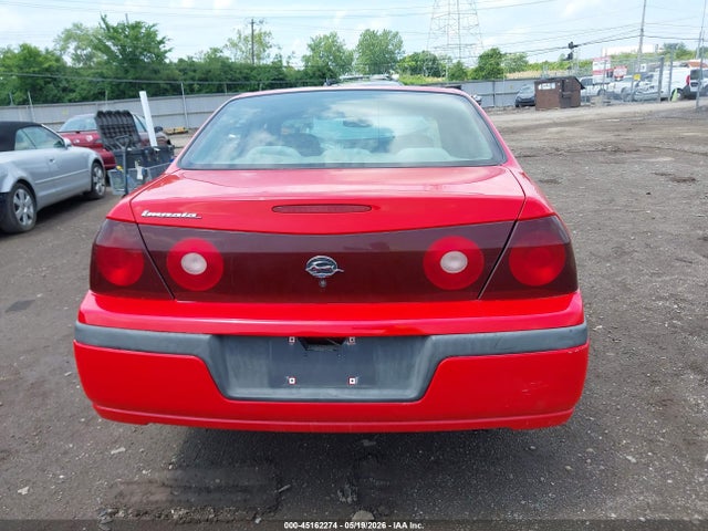 Aukcja sprzedaży 2001 Chevrolet Impala, vin: 2G1WF55E519367910, numer aukcji: 45162274