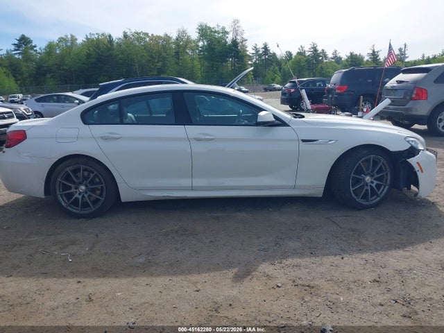 45162280 :رقم المزاد ، WBA6B4C52FD761470 vin ، 2015 Bmw 650i Gran Coupe Xdrive مزاد بيع
