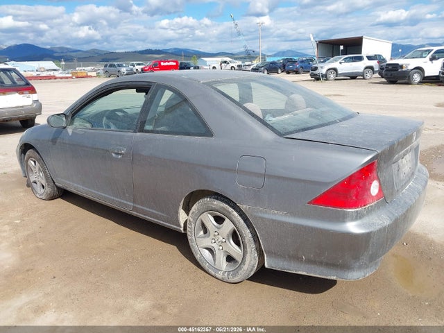 45162357 :رقم المزاد ، 1HGEM22905L003201 vin ، 2005 Honda Civic Ex مزاد بيع
