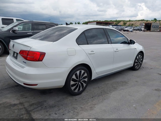 2016 Volkswagen Jetta Hybrid Sel Premium მანქანა იყიდება აუქციონზე, vin: 3VW637AJ1GM340845, აუქციონის ნომერი: 45162360