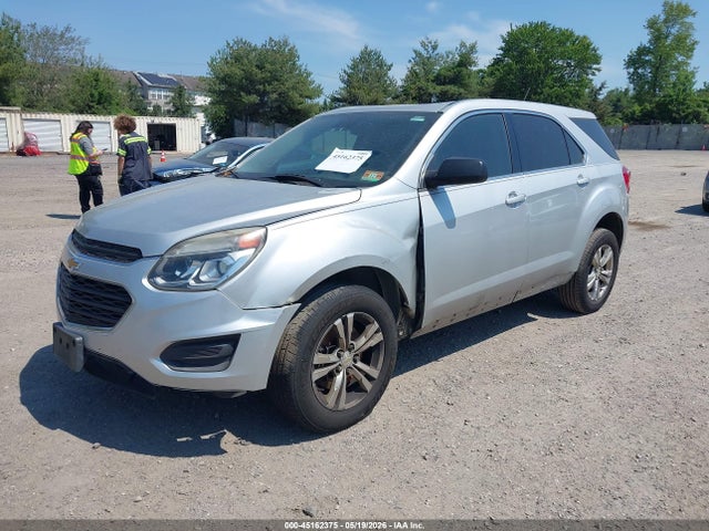 Продажа на аукционе авто 2016 Chevrolet Equinox Ls, vin: 2GNALBEK7G1141767, номер лота: 45162375