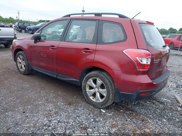 Продаж на аукціоні авто 2015 Subaru Forester 2.5i, vin: JF2SJABC2FH432734, номер лоту: 45162419