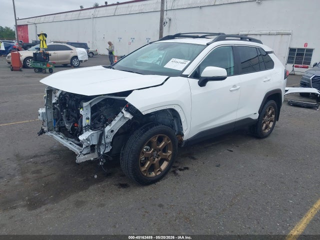 45162489 :رقم المزاد ، 2T3UWRFV9PW173495 vin ، 2023 Toyota Rav4 Hybrid Woodland Edition مزاد بيع