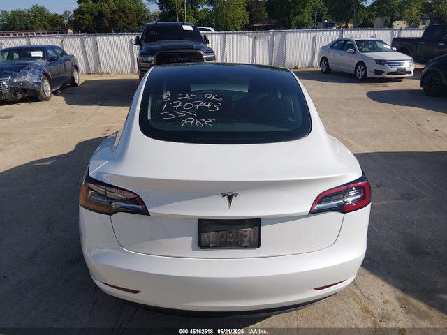 45162518 :رقم المزاد ، 5YJ3E1EA0PF657656 vin ، 2023 Tesla Model 3 Rear-wheel Drive مزاد بيع