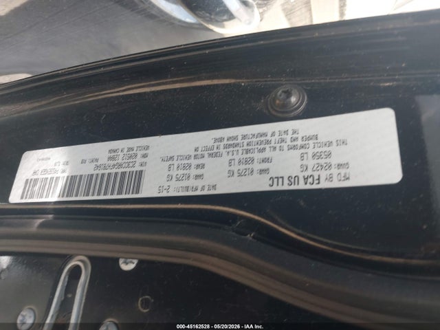 Aukcja sprzedaży 2015 Chrysler 300 Limited, vin: 2C3CCARG4FH781642, numer aukcji: 45162528