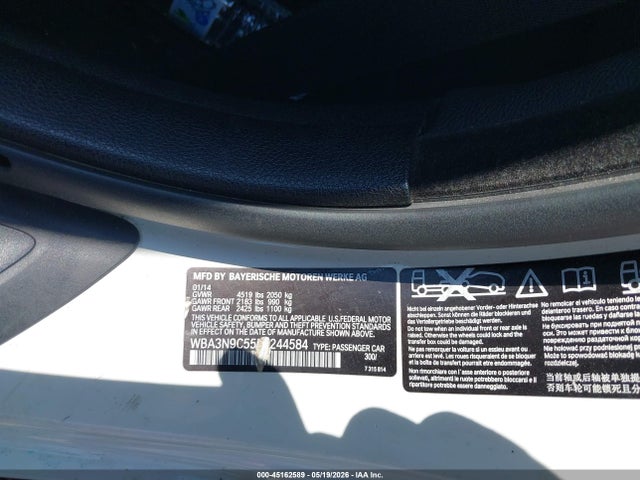 Продажа на аукционе авто 2014 Bmw 428i Xdrive, vin: WBA3N9C55EK244584, номер лота: 45162589