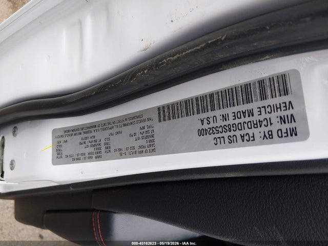 Auction sale of the 2025 Dodge Durango Gt Awd, vin: 1C4RDJDG8SC532400, lot number: 45162623