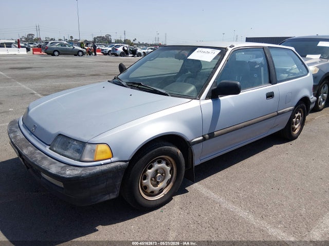 45162673 :رقم المزاد ، 2HGED6356LH524257 vin ، 1990 Honda Civic Dx مزاد بيع