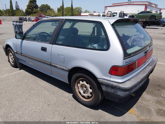 45162673 :رقم المزاد ، 2HGED6356LH524257 vin ، 1990 Honda Civic Dx مزاد بيع