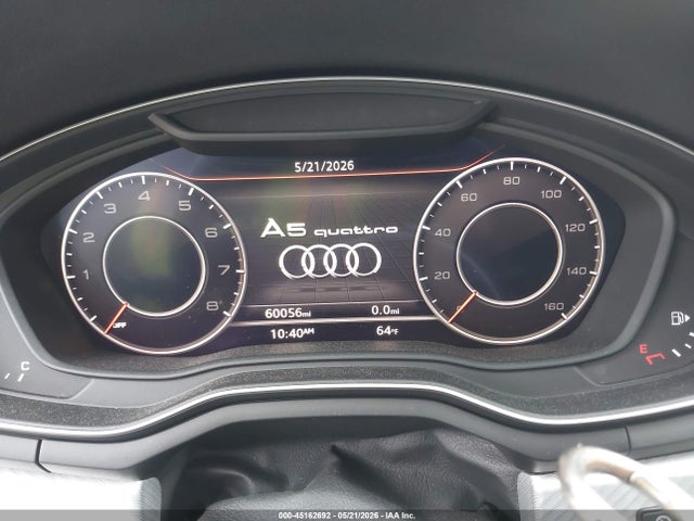 Aukcja sprzedaży 2018 Audi A5 2.0t Premium, vin: WAUBNCF51JA087723, numer aukcji: 45162692