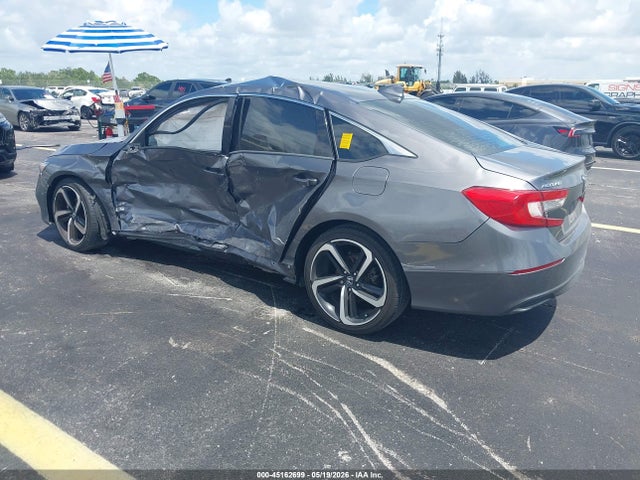 45162699 :رقم المزاد ، 1HGCV1F1XKA169980 vin ، 2019 Honda Accord Lx مزاد بيع
