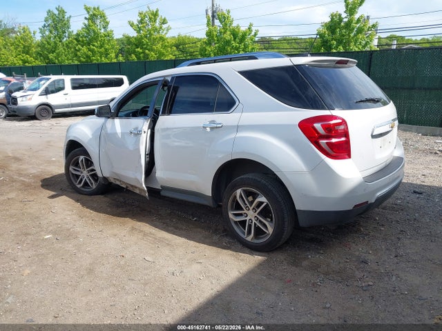 Aukcja sprzedaży 2016 Chevrolet Equinox Ltz, vin: 2GNALDEK0G1160463, numer aukcji: 45162741