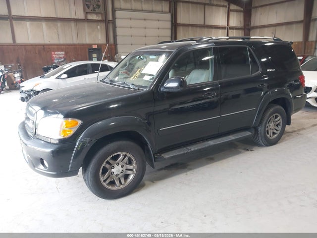 45162749 :رقم المزاد ، 5TDBT48A43S168309 vin ، 2003 Toyota Sequoia Limited V8 مزاد بيع