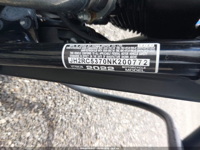 Honda Vt750 C2b 2022 JH2RC5370NK200772 Image 10