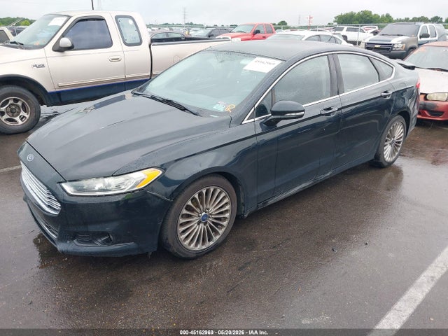 2014 Ford Fusion Titanium მანქანა იყიდება აუქციონზე, vin: 3FA6P0K94ER321828, აუქციონის ნომერი: 45162969