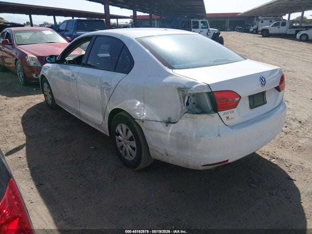 45162979 :رقم المزاد ، 3VW2K7AJ6DM290358 vin ، 2013 Volkswagen Jetta 2.0l S مزاد بيع