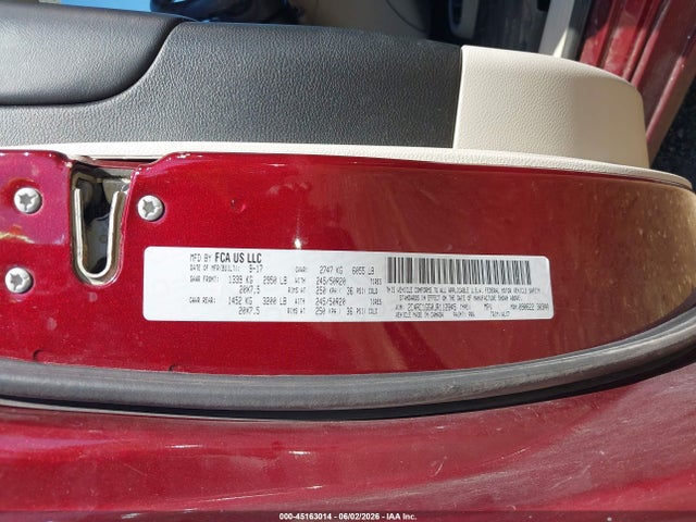 Aukcja sprzedaży 2018 Chrysler Pacifica Limited, vin: 2C4RC1GG0JR112845, numer aukcji: 45163014