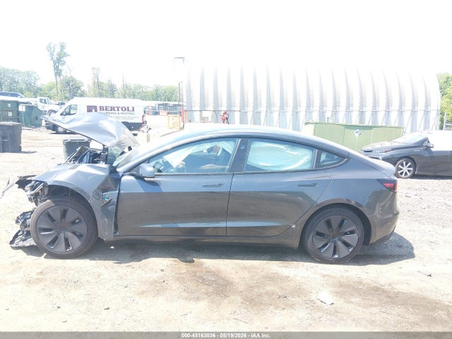 45163036 :رقم المزاد ، 5YJ3E1EA9SF039289 vin ، 2025 Tesla Model 3 Long Range Rear-wheel Drive/standard Rear-wheel Drive مزاد بيع