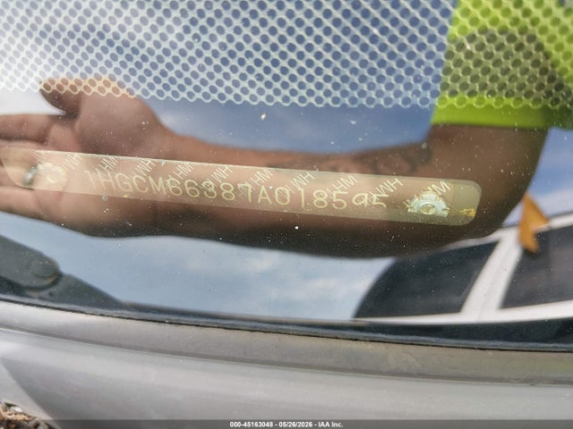 Aukcja sprzedaży 2007 Honda Accord 3.0 Lx, vin: 1HGCM66387A018595, numer aukcji: 45163048
