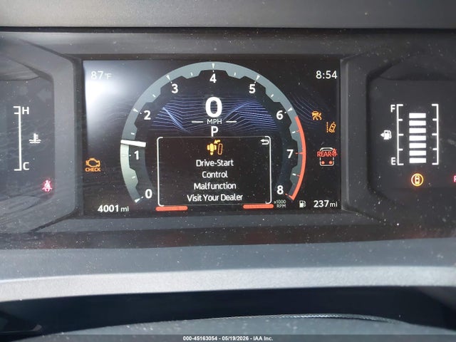 45163054 :رقم المزاد ، JTEVA5BR4S5036318 vin ، 2025 Toyota 4runner Sr5 مزاد بيع