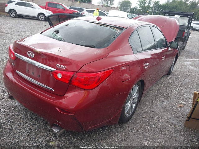 Продаж на аукціоні авто 2016 Infiniti Q50 3.0t Premium, vin: JN1EV7AR5GM344183, номер лоту: 45163130