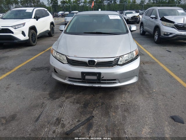 45163175 :رقم المزاد ، 2HGFB2F52CH333806 vin ، 2012 Honda Civic Lx مزاد بيع