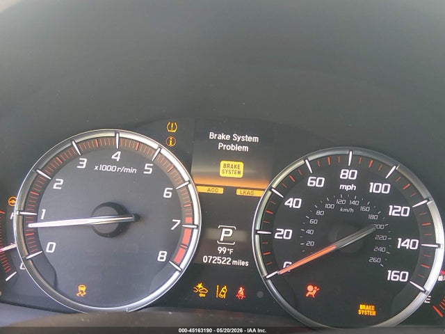 45163190 :رقم المزاد ، 5J8YD4H05LL034989 vin ، 2020 Acura Mdx Technology   A-spec Packages مزاد بيع